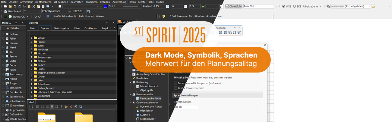 SPIRIT 2025 – Ein neues Kapitel für CAD-BIM-Anwender
