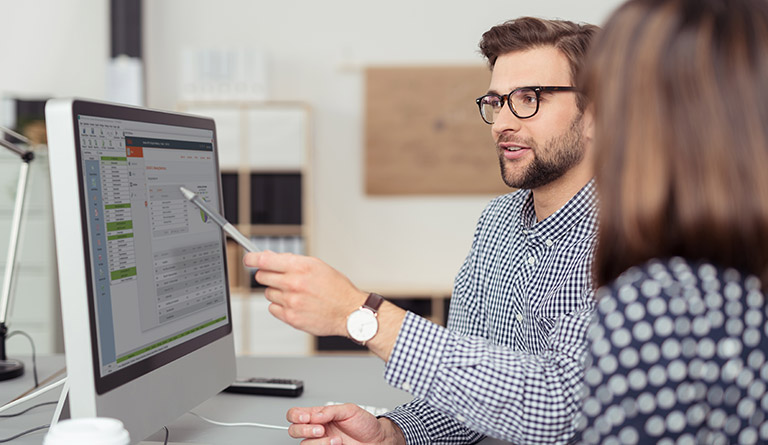 Die Struktur in AVANTI ist einfach zu lernen