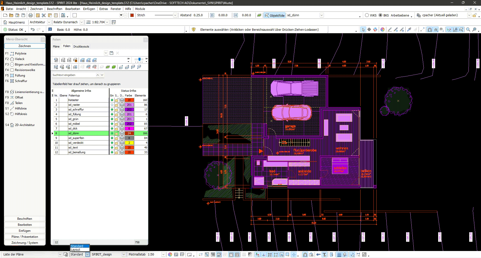 CAD Software SPIRIT lite: Einfach und intuitiv