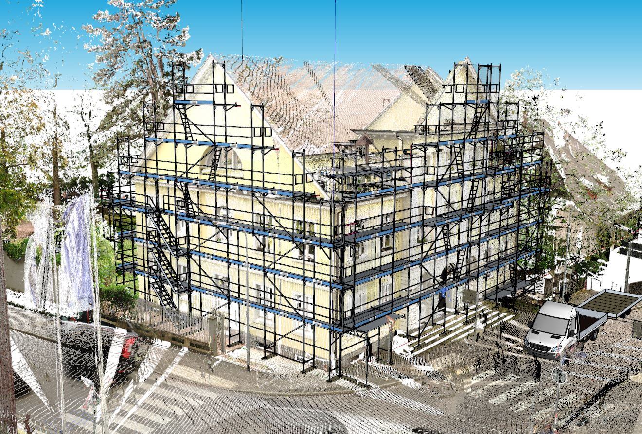 Abb.2 Historischer Bestandbau in Lörrach. 