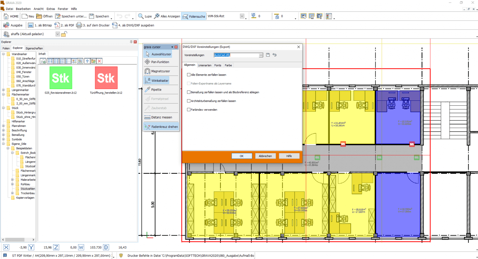 GRAVA Export DXF DWG 1536x833